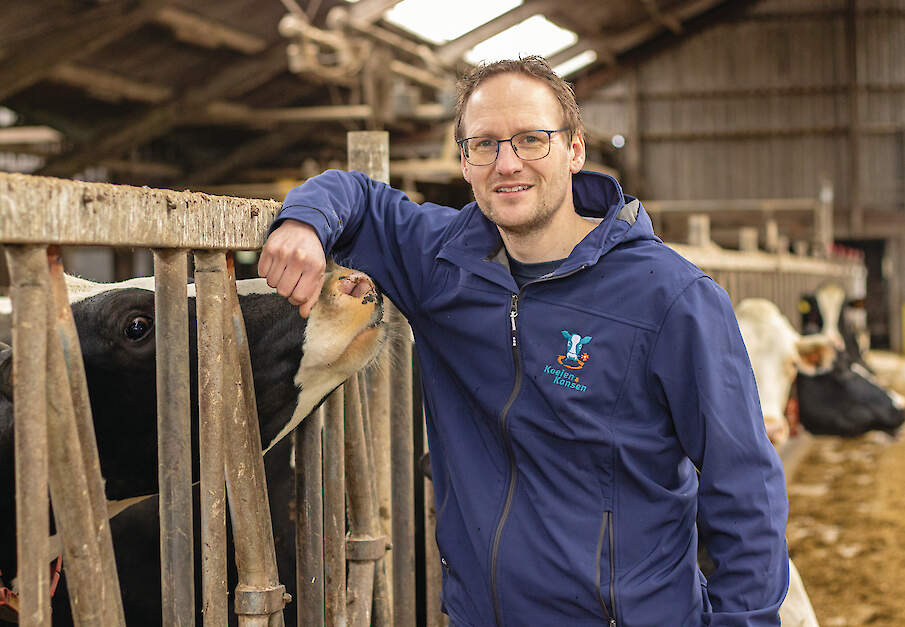 Thijs Neutel is sinds 2022 deelnemer van het project Koeien & Kansen.