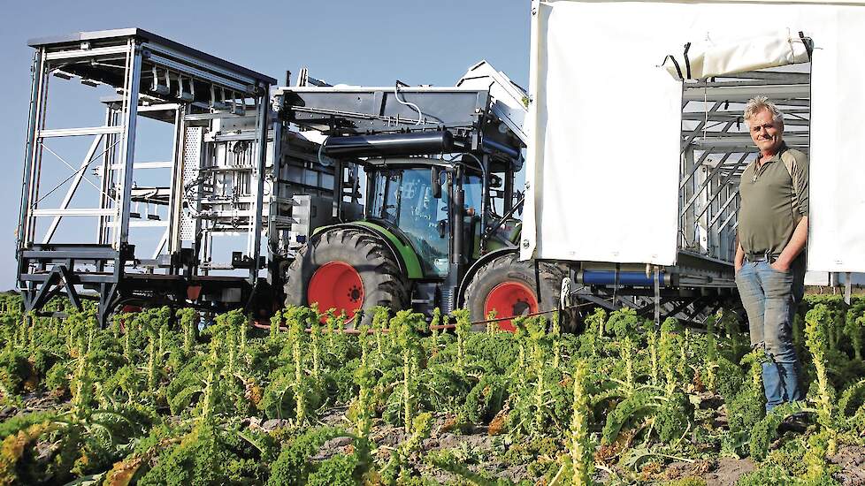 Ard Ruiter ontwikkelde samen Lex Ruiter en enkele technische bedrijven een innovatieve machine om de boerenkooloogst te verlichten.