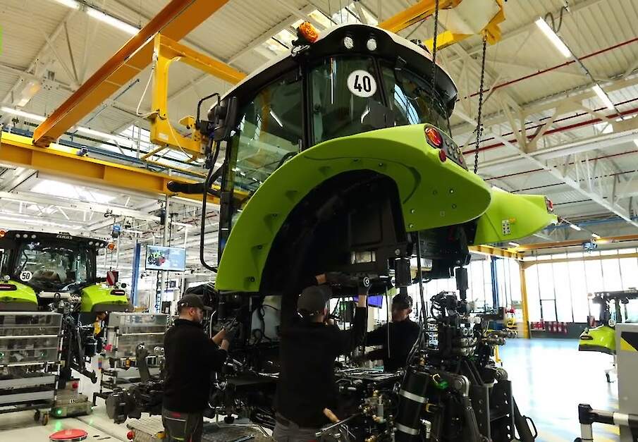 Op bezoek bij Claas in Le Mans