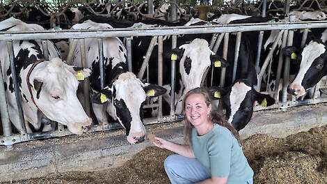 Kennismakelaar Melkveehouderij Anouk Schellekens.