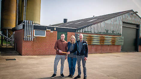 Opvolger Marcel van Wanroij (26) wil het vleeskuikenbedrijf binnen vijf tot tien jaar overnemen van zijn ouders Egbert (65) en Marianne (63).