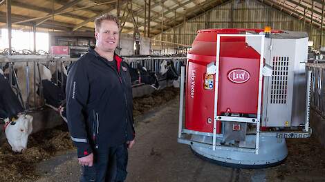 Lely Vector voert melkkoeien op bedrijf Noordzigt