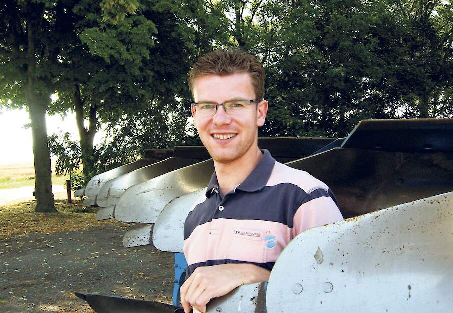 Akkerbouwer Doeko van 't Westeinde.
