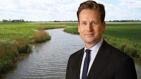 Vincent Karremans minister Gronings landschap water