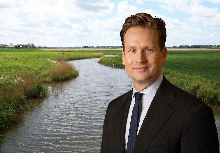 Vincent Karremans minister Gronings landschap water
