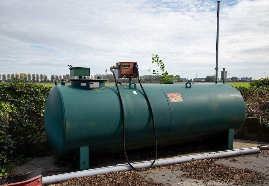 Brandstoftank diesel hoge prijzen oorlog Iran