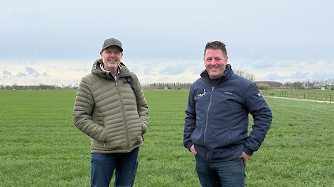 Peter van Beest (R) en Marcel de Jong (L) van Bodem & Groen