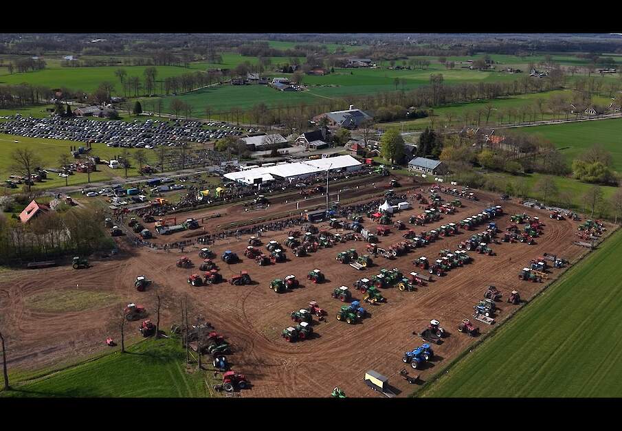 Adrenaline bij de Trekkerslep op Paasmaandag in Marle