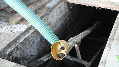 Drijfmest in opslag voor biologische verzuring