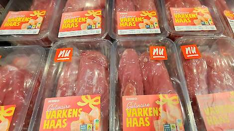 De vleesverkoop rond de paasdagen viel lager uit dan vooraf verwacht.