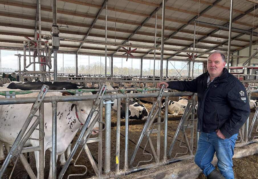 Veehouder Bram Egberts.