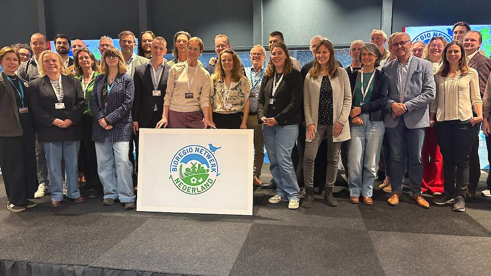 Lancering Bioregio Netwerk Nederland op de Biobeurs in Apeldoorn.