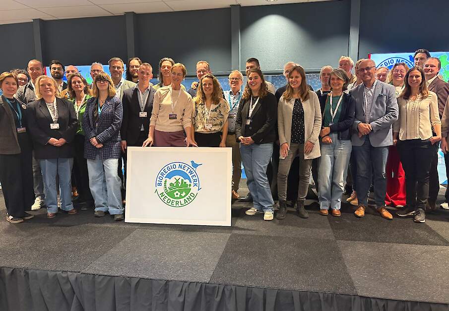 Lancering Bioregio Netwerk Nederland op de Biobeurs in Apeldoorn.