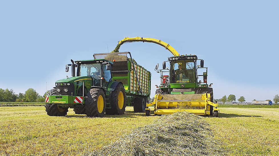 Eerste snede inkuilen met inkuilmiddel
