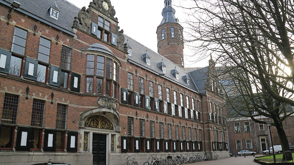 Het provinciehuis in Groningen