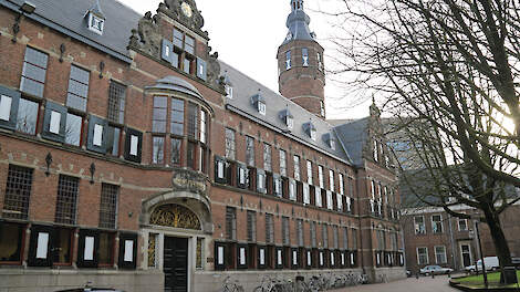 Het provinciehuis in Groningen