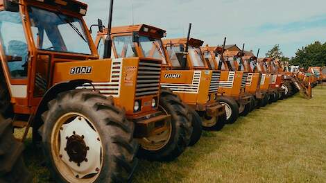 100 Fiat-tractors on the road Fiat-CNH Tractorclub