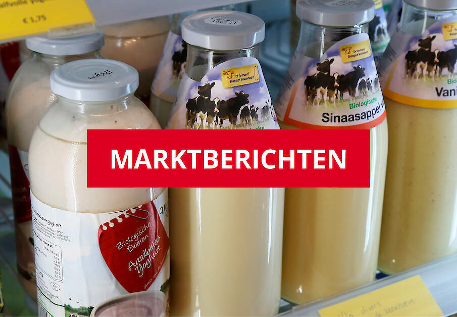 Ekoland zet de laatste ontwikkelingen in de biologische markt op een rij in de maandelijkse katern Marktberichten