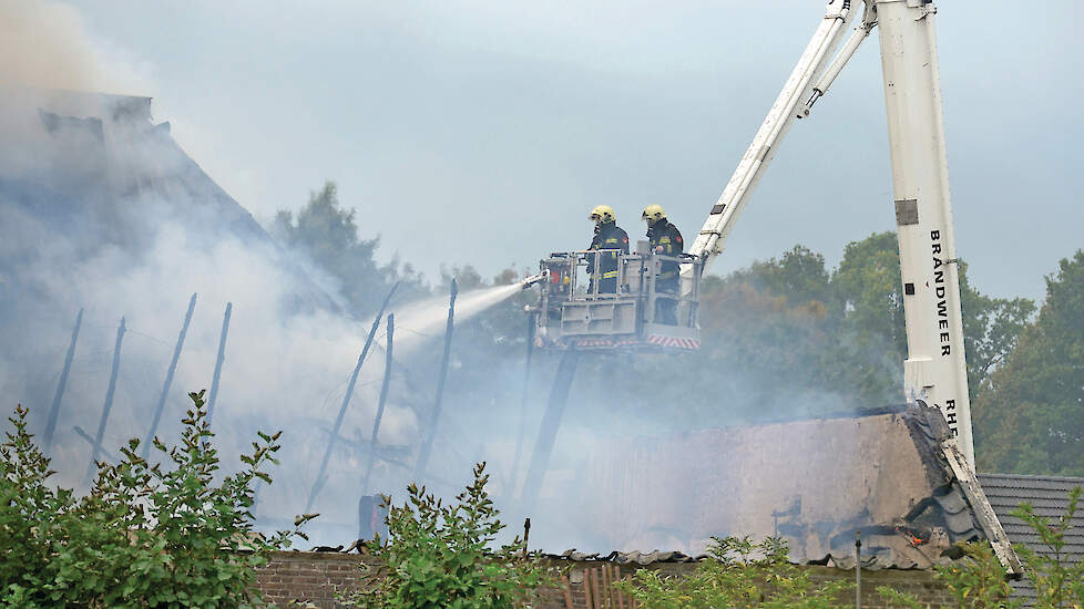 Zo&rsquo;n 20 tot 30 procent van de boerenbedrijven is niet verzekerd tegen brand of heeft een polis bij een buitenlandse verzekeraar.