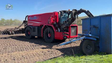 Vervaet Quad  550 pk 22 m3 tank van loonbedrijf Ellen Klazienaveen