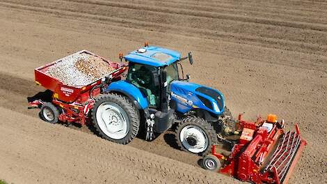 Aardappelen poten met Grimme-combinaties