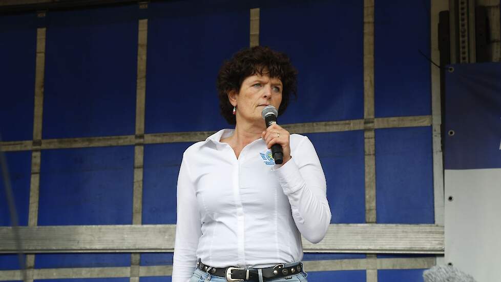 Sieta van Keimpema van Farmers Defence Force (FDF).