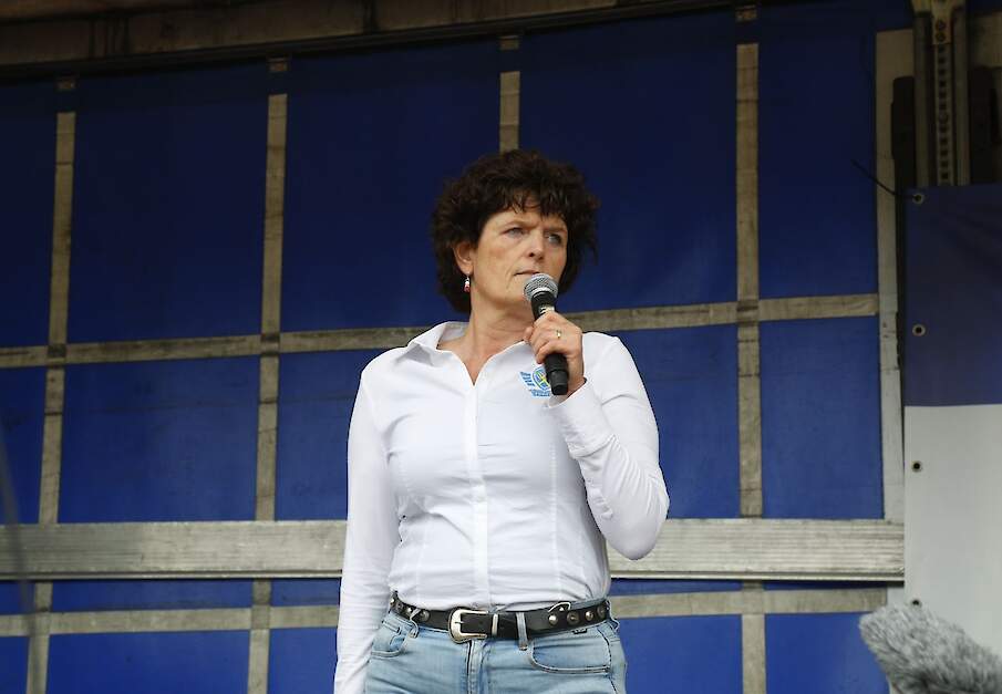 Sieta van Keimpema van Farmers Defence Force (FDF).