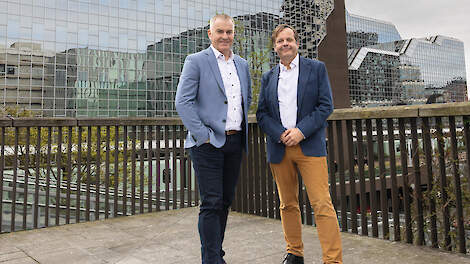 Nan-Dirk Mulder en Ren&eacute; Veldman van de Rabobank