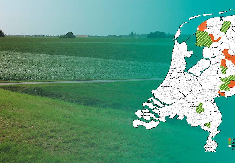 De gemiddelde agrarische grondprijs daalde in het eerste kwartaal van 2026 met 2,9 procent.