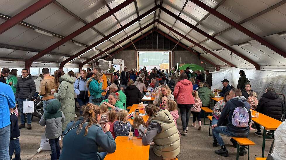 In Heerhugowaard kwamen 1.200 bezoekers tijdens de Campina-dag.