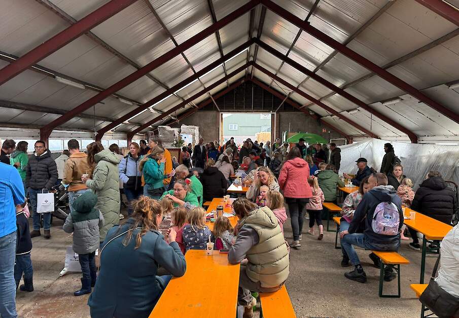 In Heerhugowaard kwamen 1.200 bezoekers tijdens de Campina-dag.