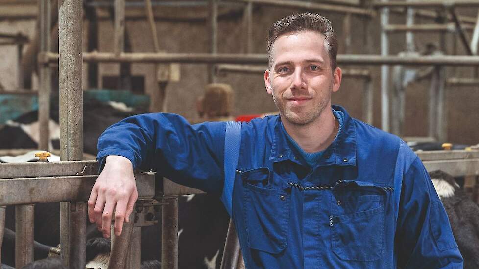 Onderzoeker Wouter Muizelaar onderzocht hoe zeewier methaan bij koeien remt en welke effecten bromoform heeft op voeropname.
