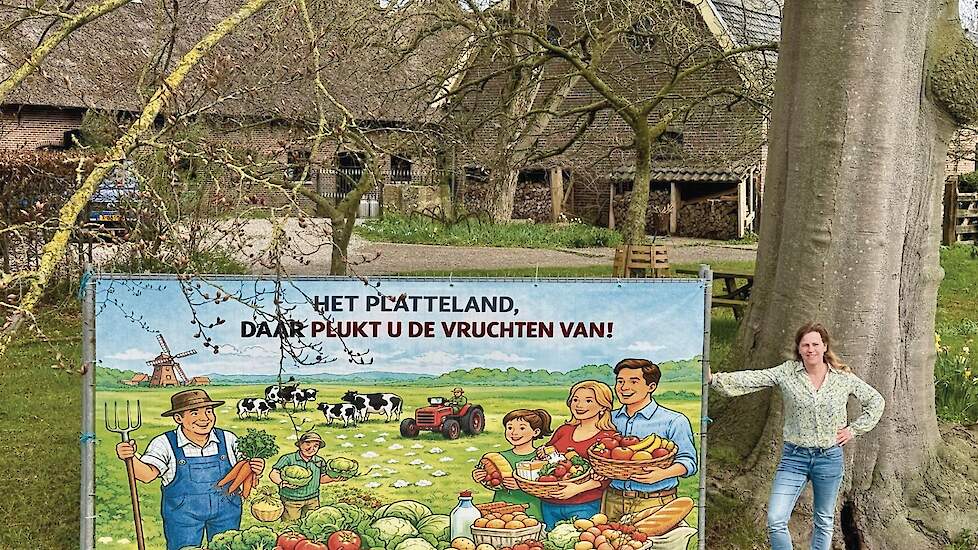 Spandoeken tegen UPLG in Westbroek.
