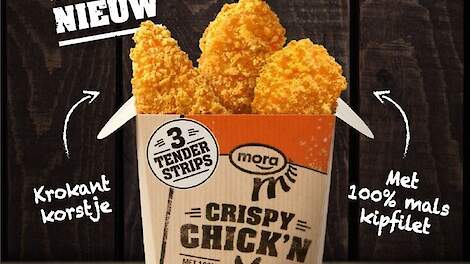 Crispy Chick is een van de producten gemaakt van uitgelegde vleeskuikenmoederdieren