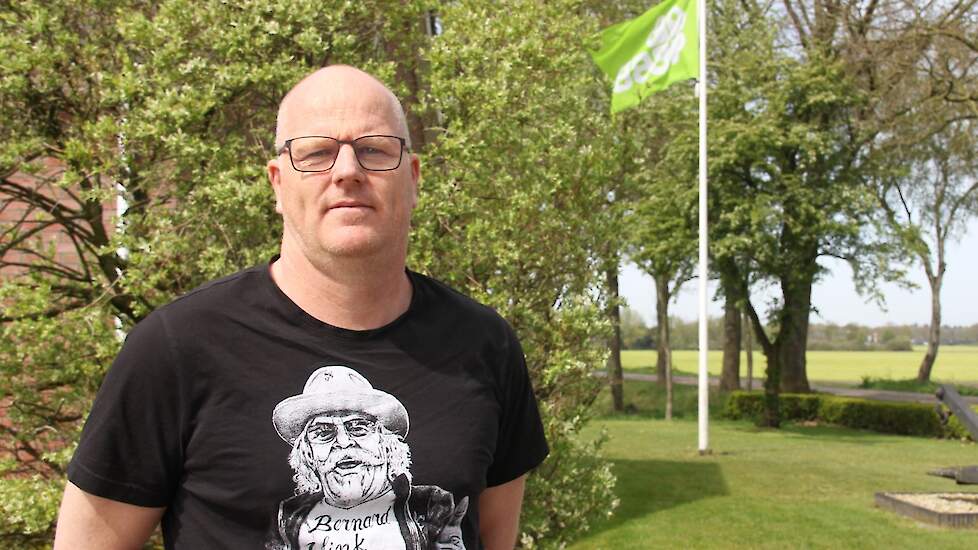 Koos van der Zee op archiefbeeld.