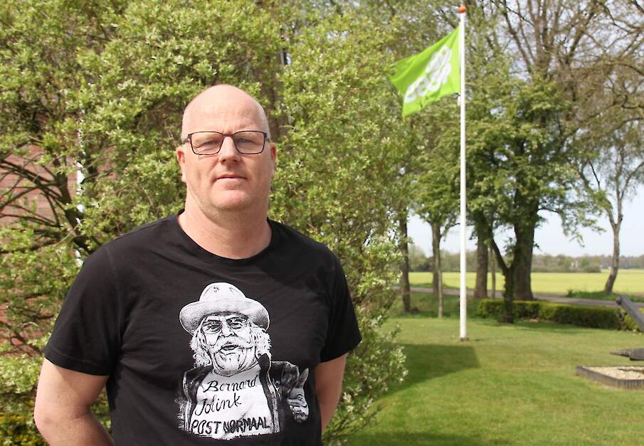 Koos van der Zee op archiefbeeld.