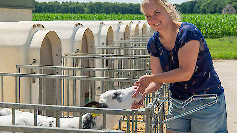 Melkveehouder Annemarie van den Berg uit Oploo