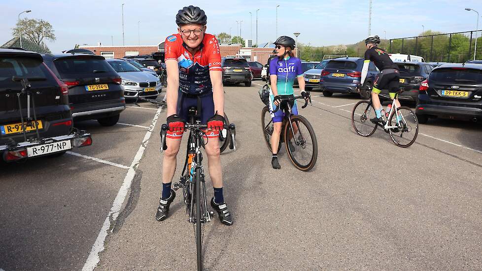 Johan Verbeek bij de BIG Challenge training in Milsbeek