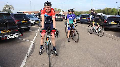 Johan Verbeek bij de BIG Challenge training in Milsbeek