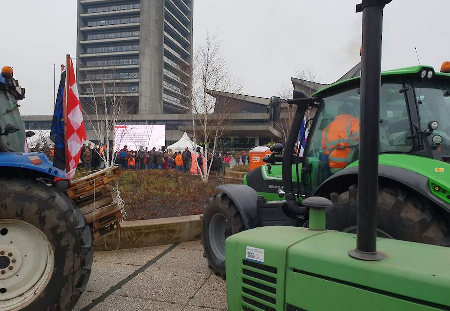 Boerenprotest, Provinciehuis Noord-Brabant.