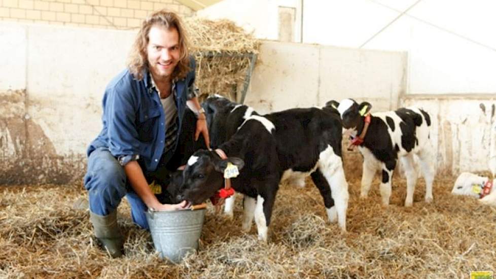 Melkveehouder Willem van der Schans uit het Limburgse Well