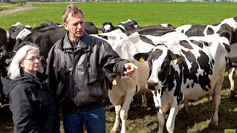 Jan Schilder met Mary Weeks, dochter van aAa-ontwikkelaar Bill Weeks.