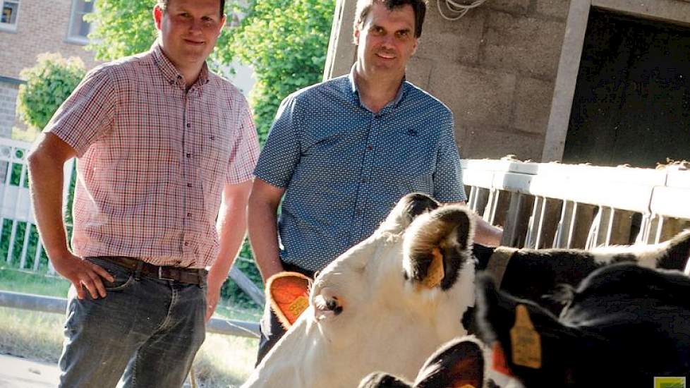 Links adviseur Dries Aerden en rechts directeur Johan Achten van het Vlaamse adviesbureau Liba.