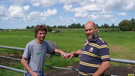 Henk Gommer (links) en Jan Veenstra.